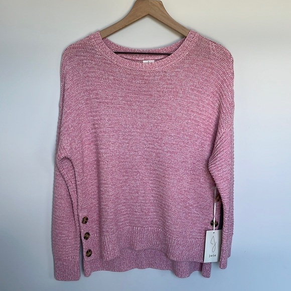 Joie Button Sweater Pullover - Picture 1 of 4